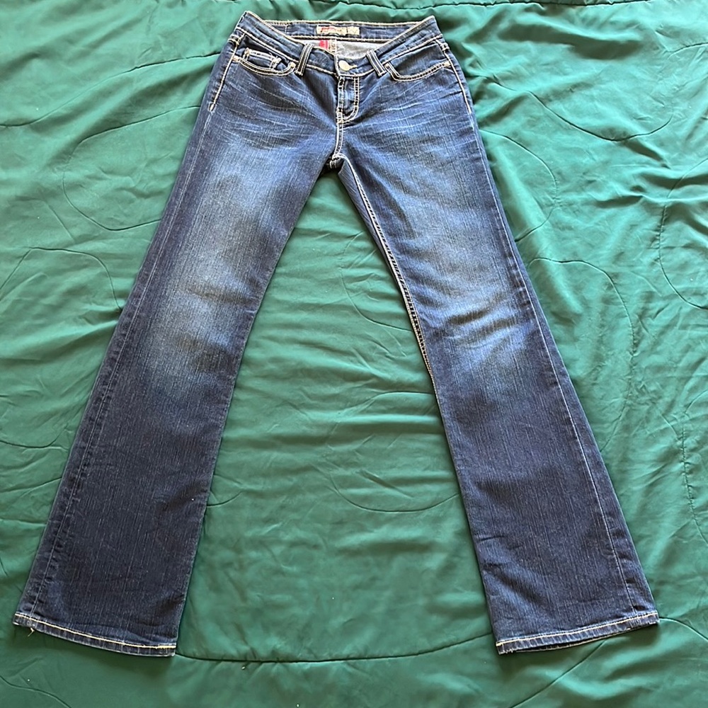 BKE Jeans 27x33 1/2 Like New Bootleg